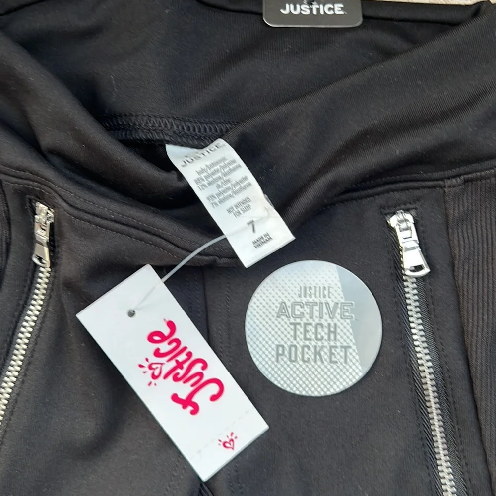 Justice leggings size 7 NWT‎